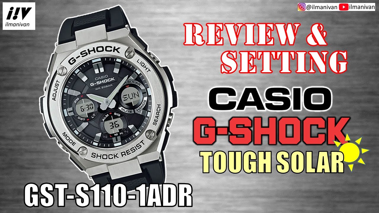 G-SHOCK GST-S110-1ADR TOUGH SOLAR