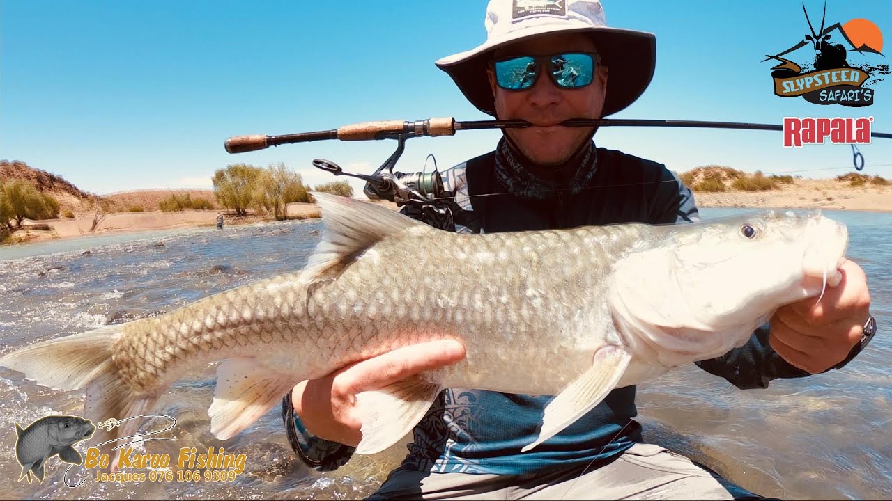 Fishing the Orange River at Slypsteen Safari's with Bo Karoo Fishing