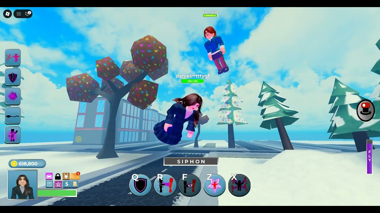random gameplay(roblox heroes online world)