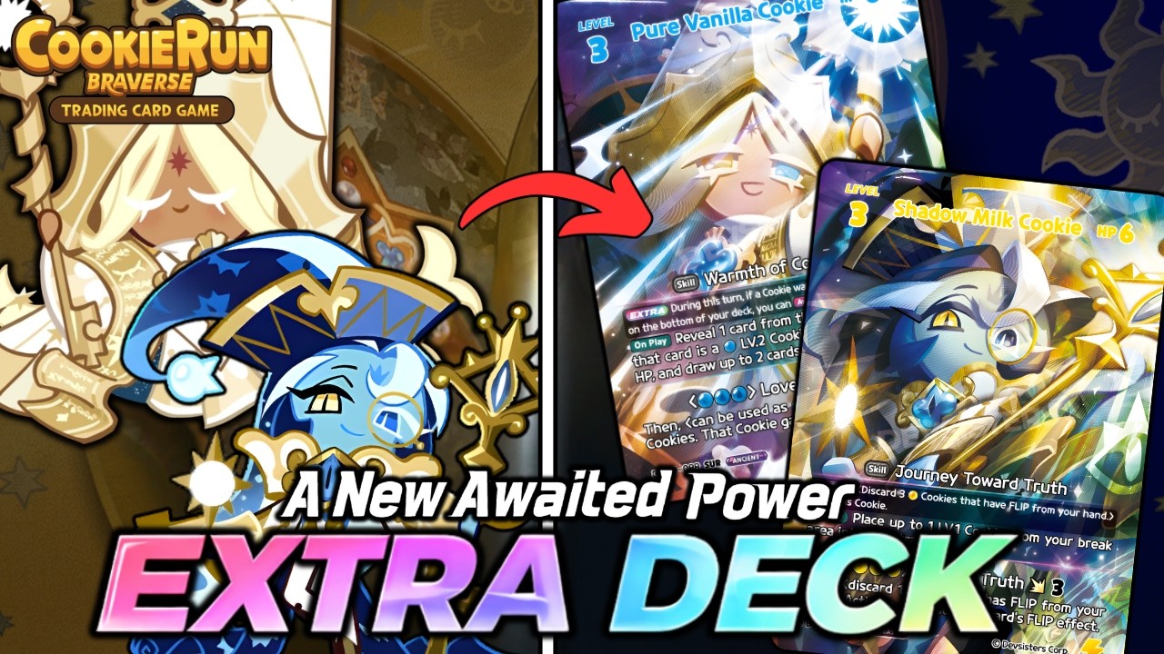 Awakening comes to CookieRun: Braverse TCG! | Everything about EXTRA Cards & Decks