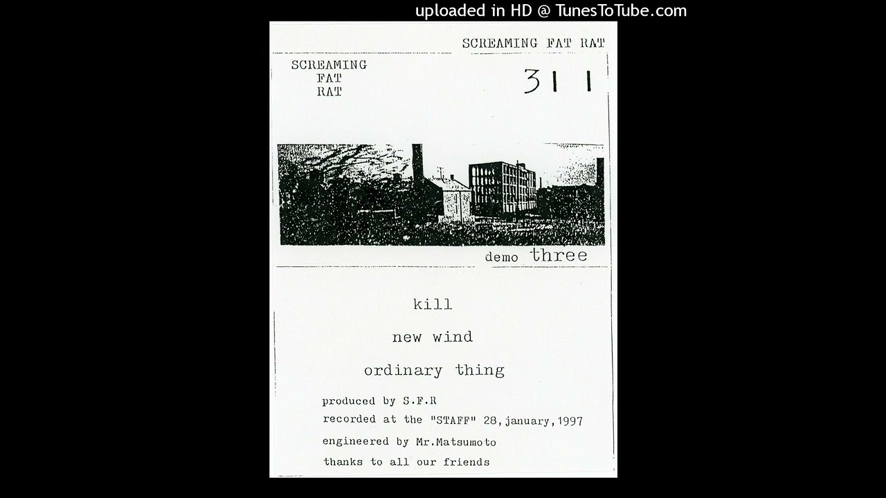 SCREAMING FAT RAT - demo three (1997)