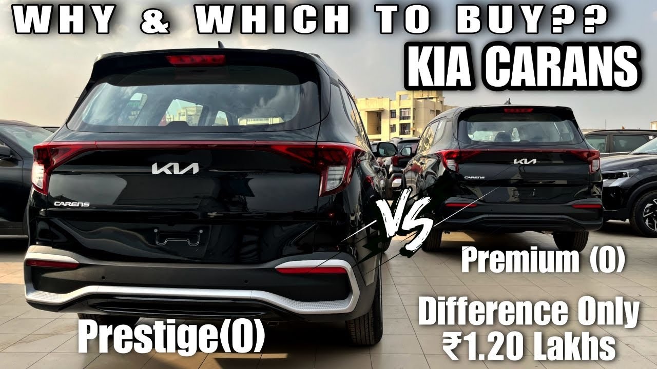 All New Variant of  Kia Carnes is Here | Comparison of Premium (O) & Prestige (O) | Buy or Avoid? |