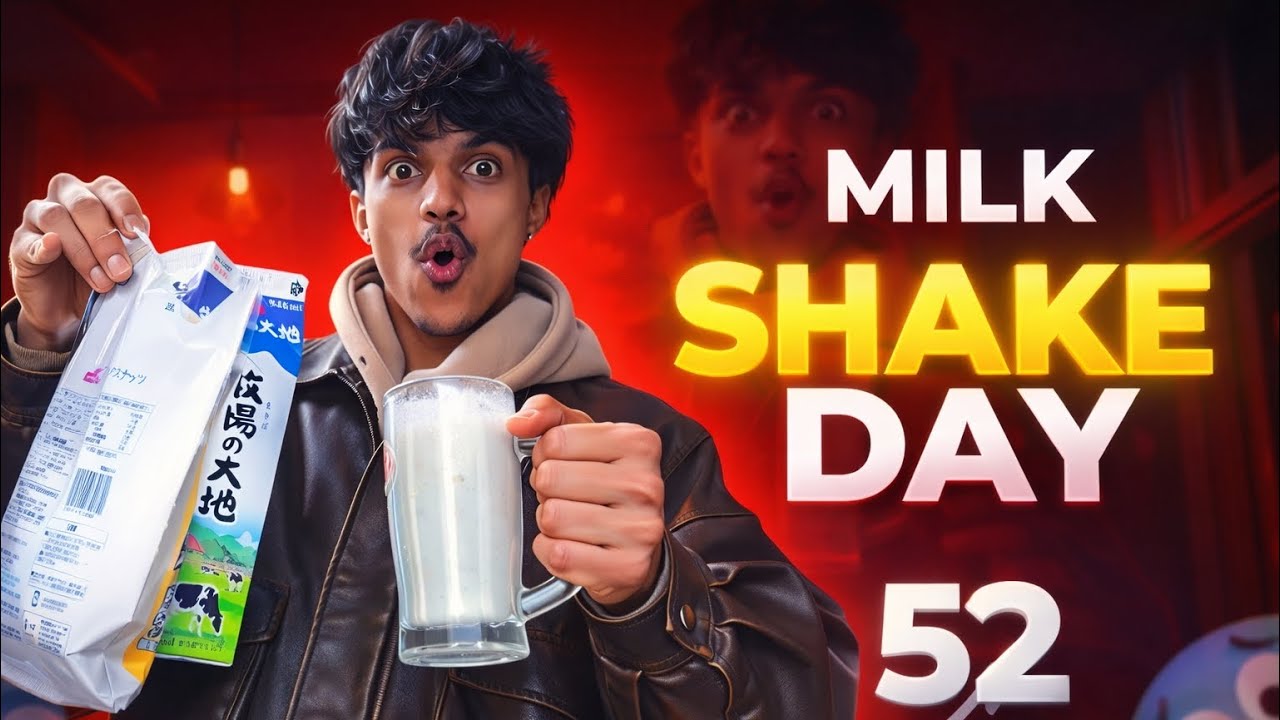 Daily Vlog Day 52 | Milk Shake Experiment