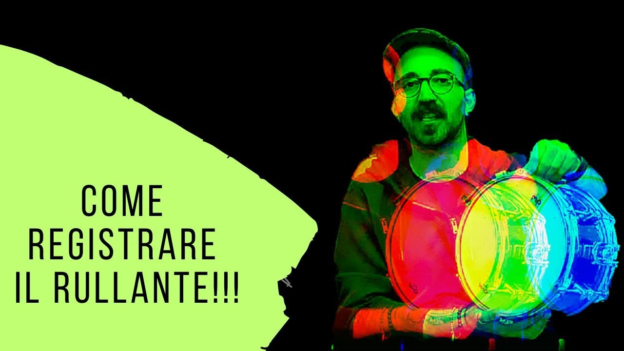 La tecnica STANDARD per registrare un rullante - Drums Recording EP.4