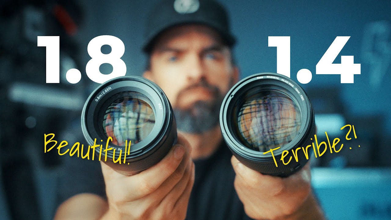 Объектив f/1.4 против f/1.8... Вот реальная разница!! Kase 85mm f/1.4 против Sony 85mm f/1.8