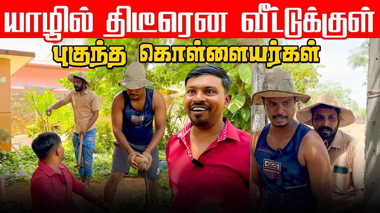 யாழில் திடீரென வீட்டுக்குள் புகுந்த கொள்ளையர்கள் Akkuddiyum pichumaniyum | Tamil comedy #comedy