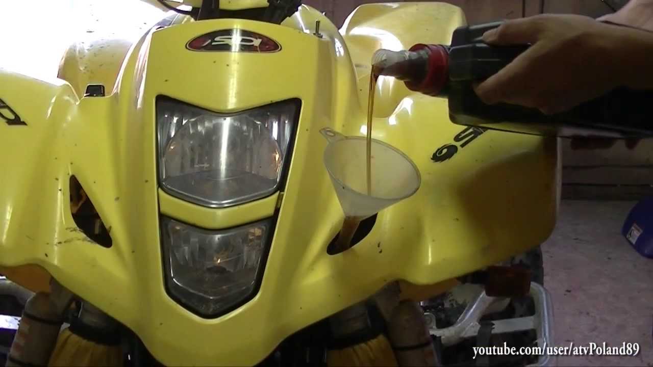 #10 Oil Change in Suzuki LTZ 400 -  Quad Quadsport Z400 Motul