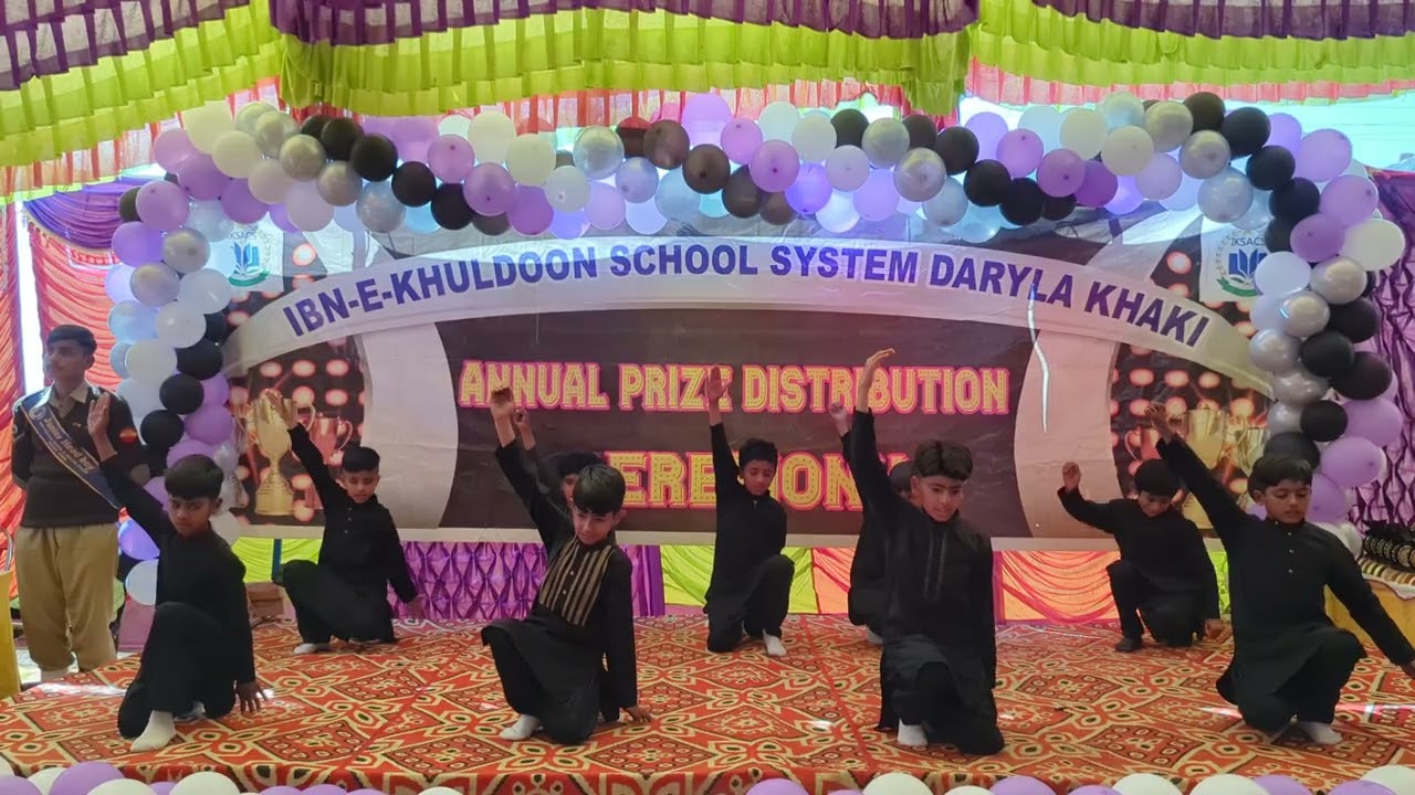 Islam zindabad quran zindabad Annual function performance 2026 IBN-E-Khuldoon school system daryala 