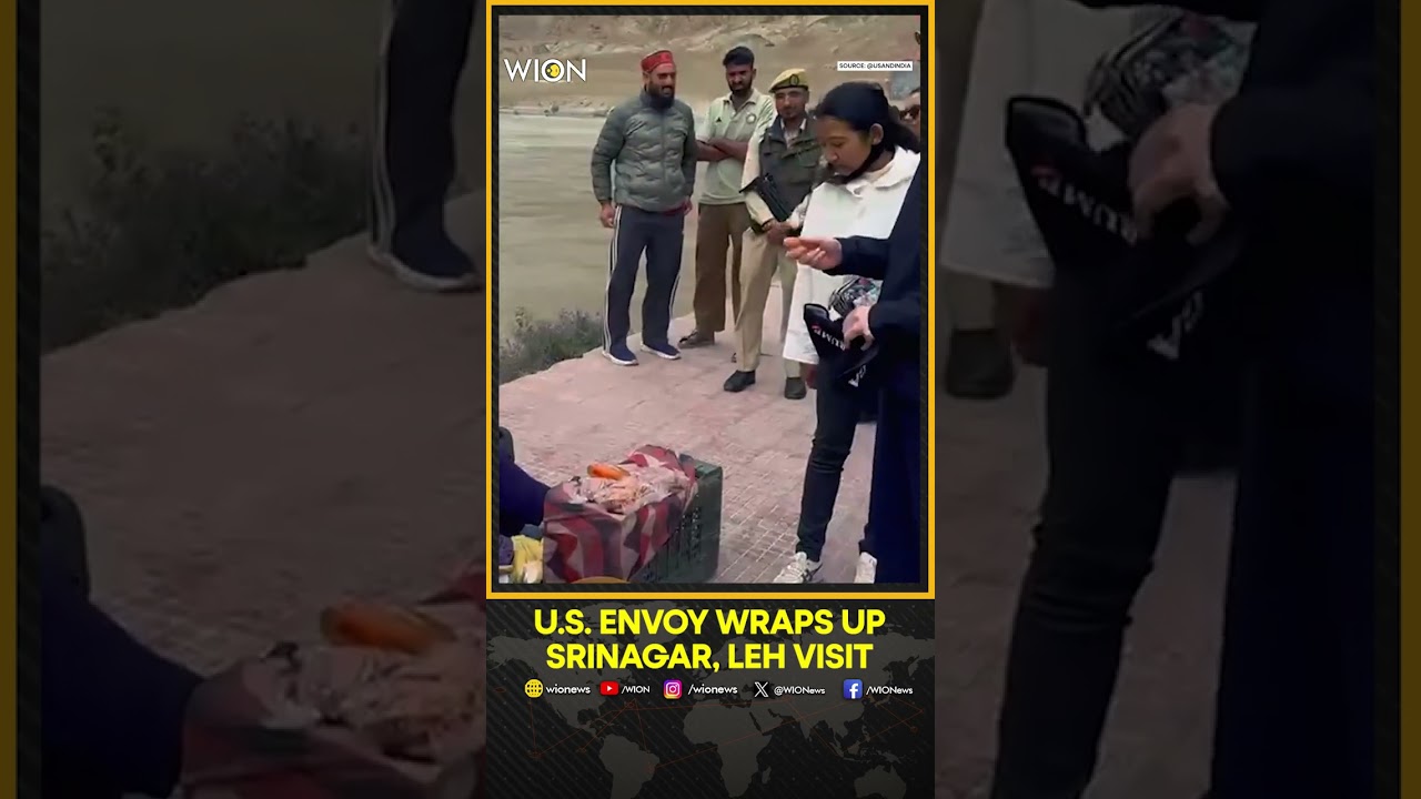 US Envoy Sergio Gor Visits Srinagar & Leh, Skips Dalai Lama Meet | WION Shorts