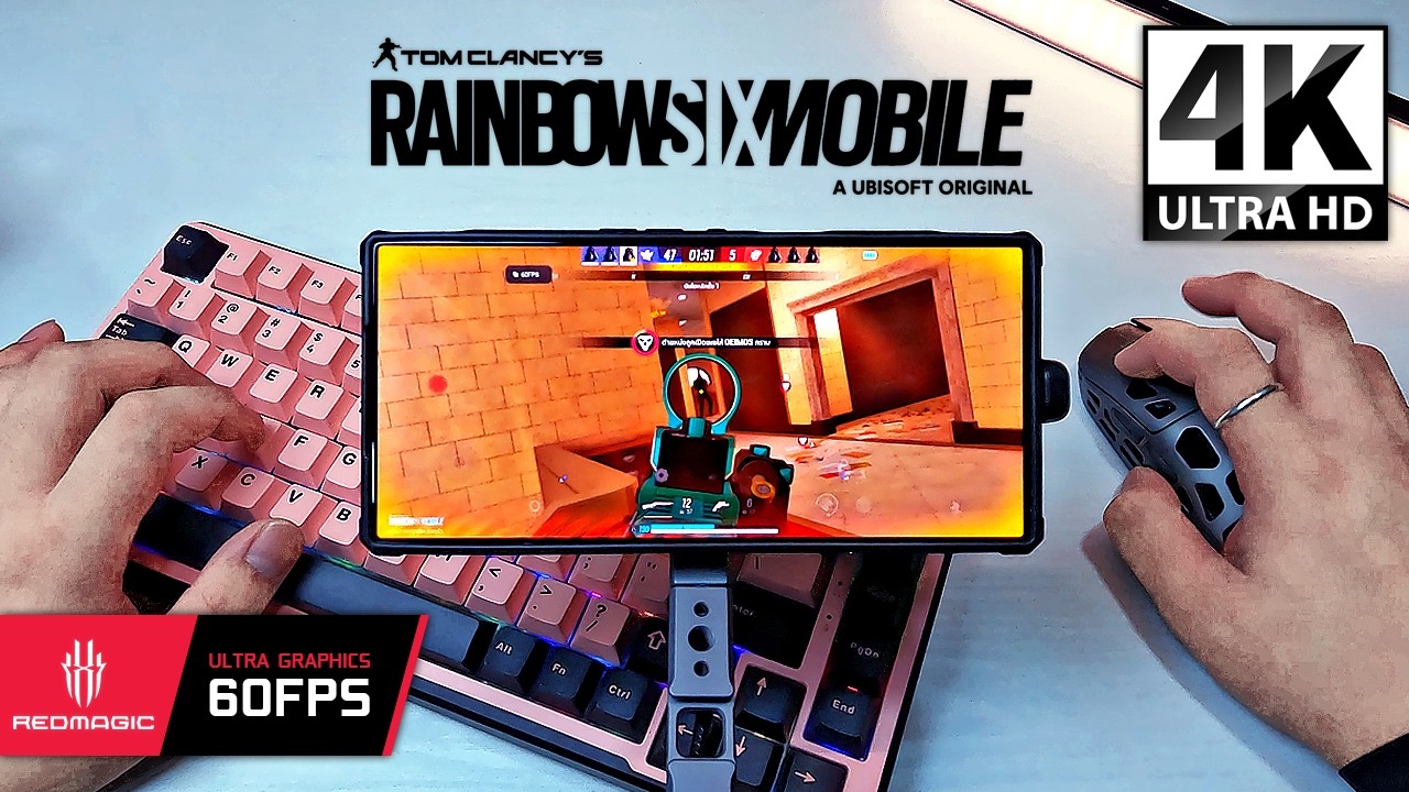 [POV] Rainbow Six Mobile + Keyboard & Mouse 🔥 | RedMagic 9 Pro Gaming Phone (2026)