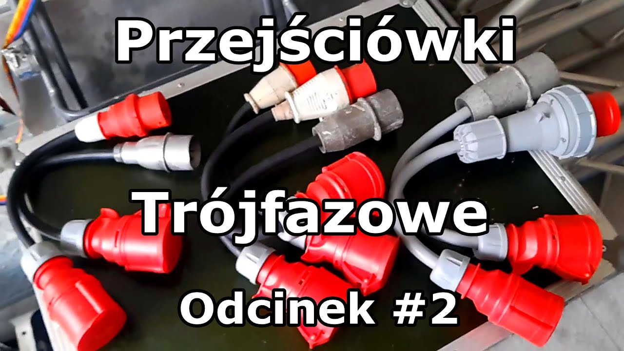 Przejściówki trójfazowe na takie same gniazda 32A 5 bolców odcinek #2