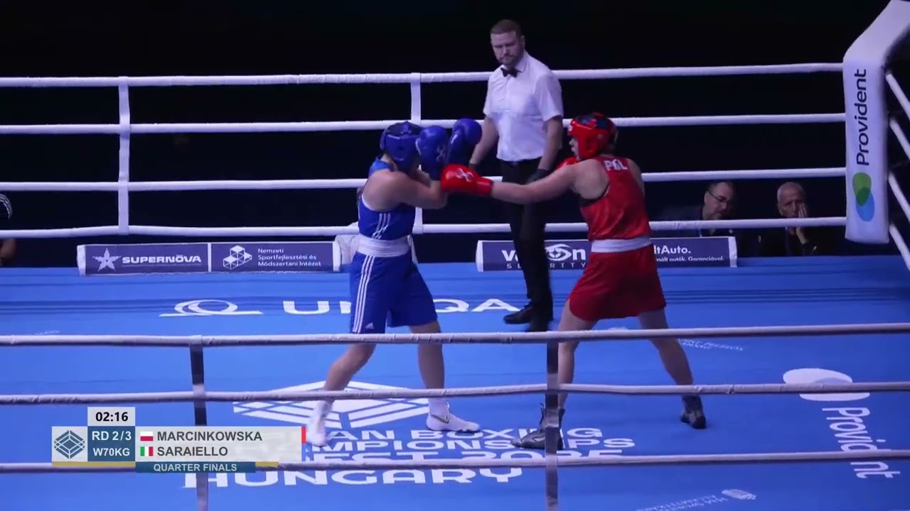 166. (W70KG) MARCINKOWSKA Barbara (POL)_WON 5.0 VS SARAIELLO Chiara (ITA)