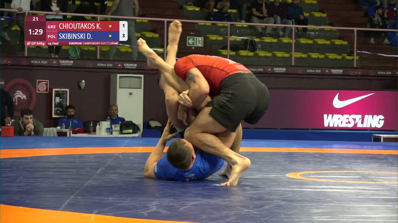 1/4 Men's GP No-Gi - 84 kg: K. CHIOUTAKOS (GRE) v. D. SKIBINSKI (POL)