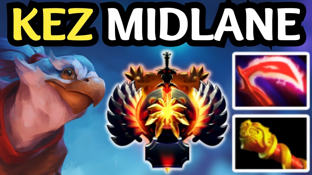 🔥 UNSTOPPABLE CARRY — KEZ EVERY KILL | DOTA 2 🔥