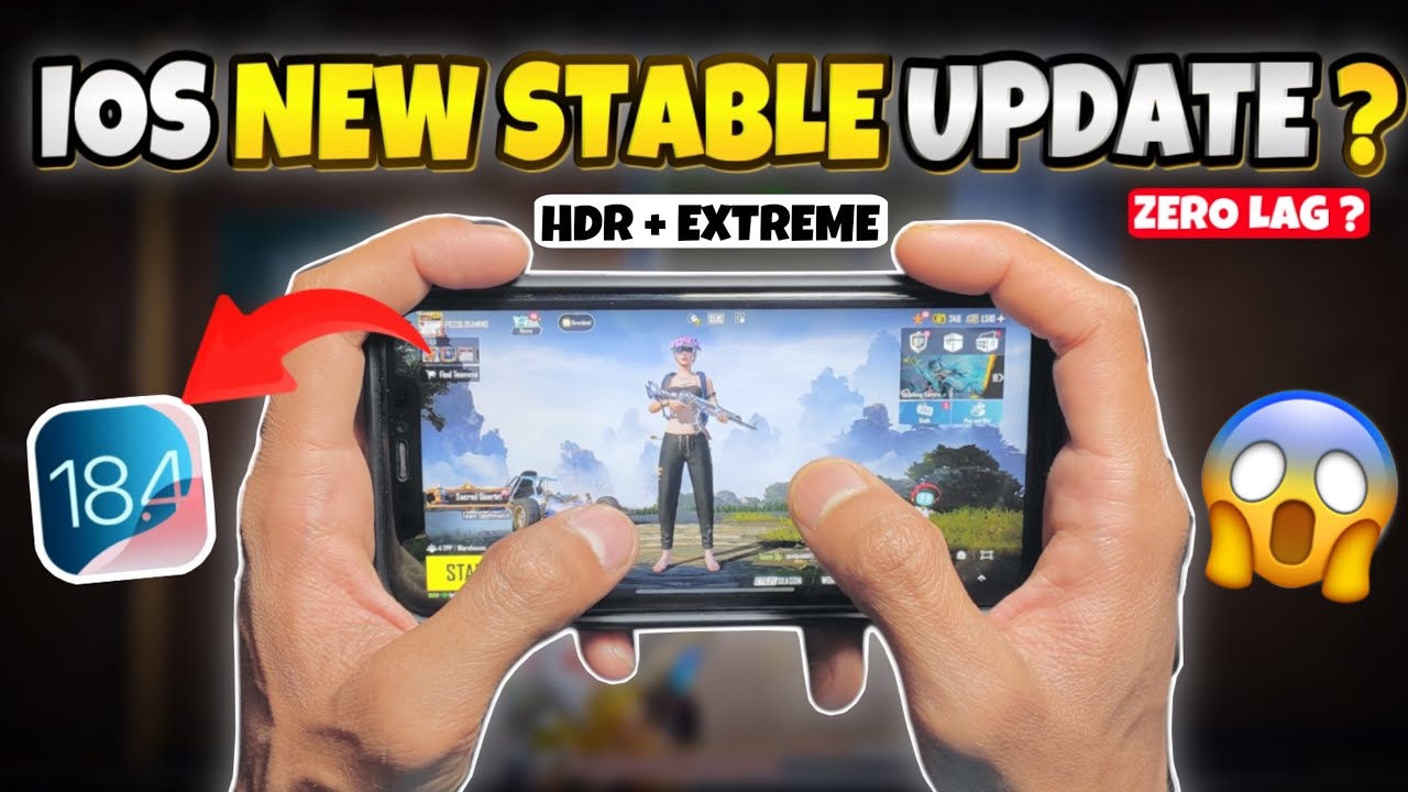 iPhone 11 bgmi test HDR+EXTREME with iOS 18 4 heating ,lag ?😭| bgmi 3 7 update lag HDR+EXTREME ?