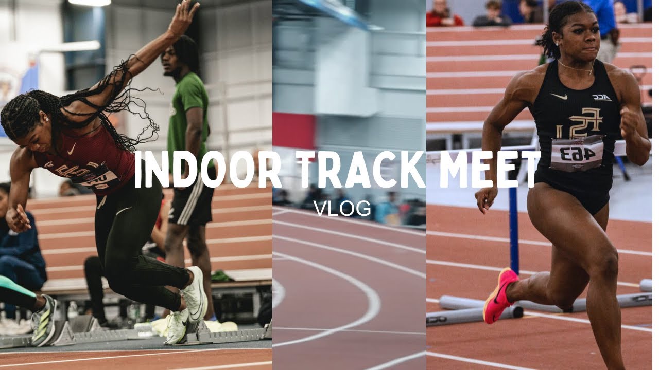 VLOG: INDOOR TRACK MEET | new PB✨