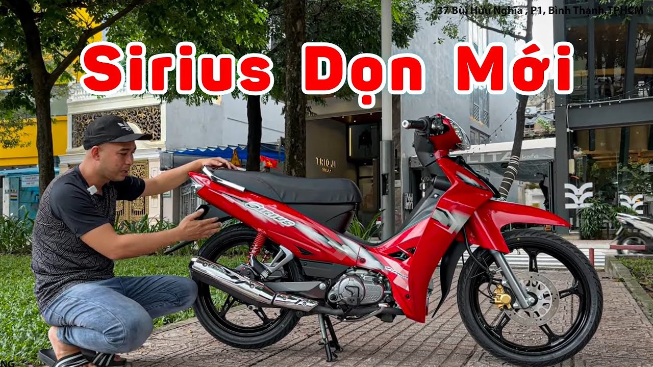 Sirius 110 Dọn Mới : Đẹp ĐỘC, người Chủ đem dọn ngta ko có khùg đâu, QUAH TRỌNG LÀ ĐAM MÊ P1