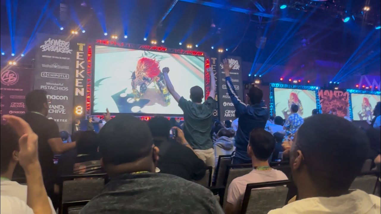 Tekken 8 Armor King and Fahkumram Crowd Reaction @ Combo Breaker