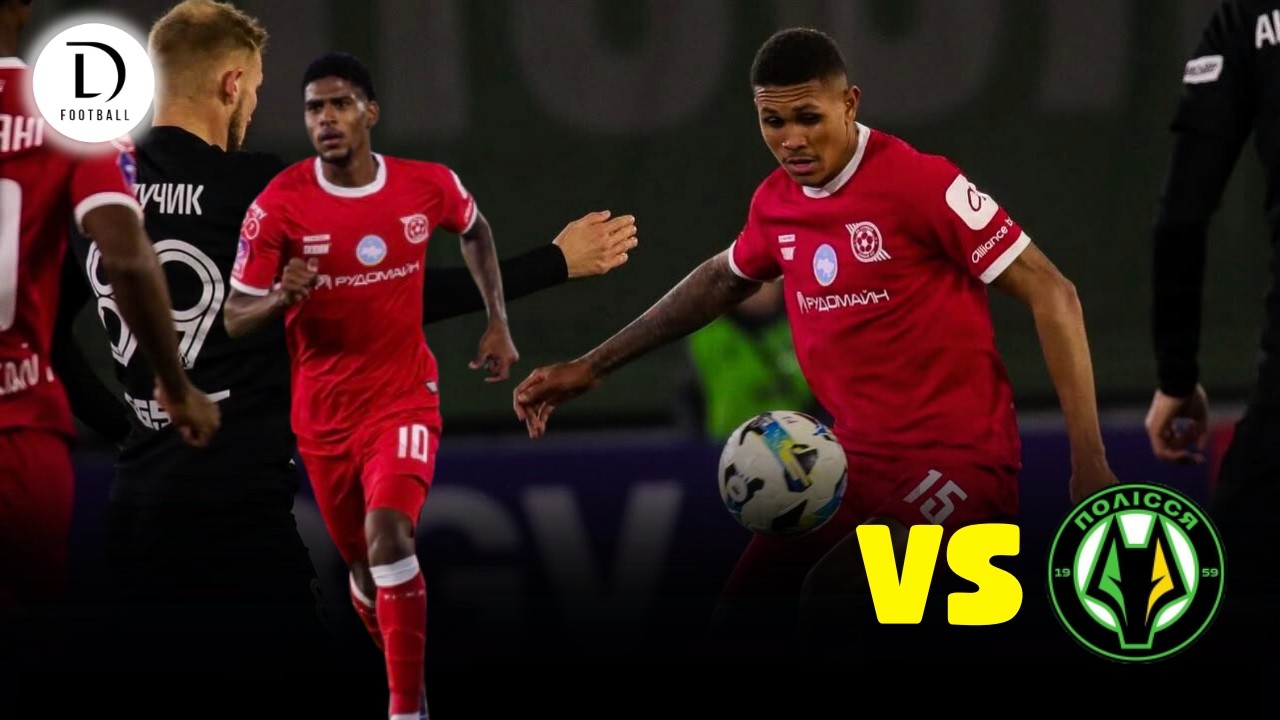 PANAMEÑOS EN UCRANIA! Josep Jones & Giovany Herbert🇵🇦 vs Polissya Zhytomyr ● Ukranian Premier🇺🇦