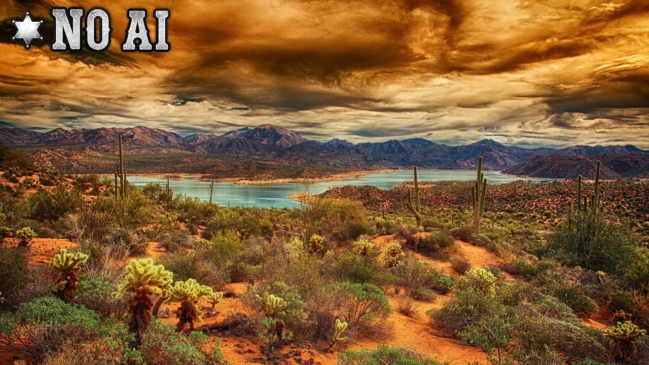 Somewhere Far South | Lonesome Western Ambient Guitar | NO AI