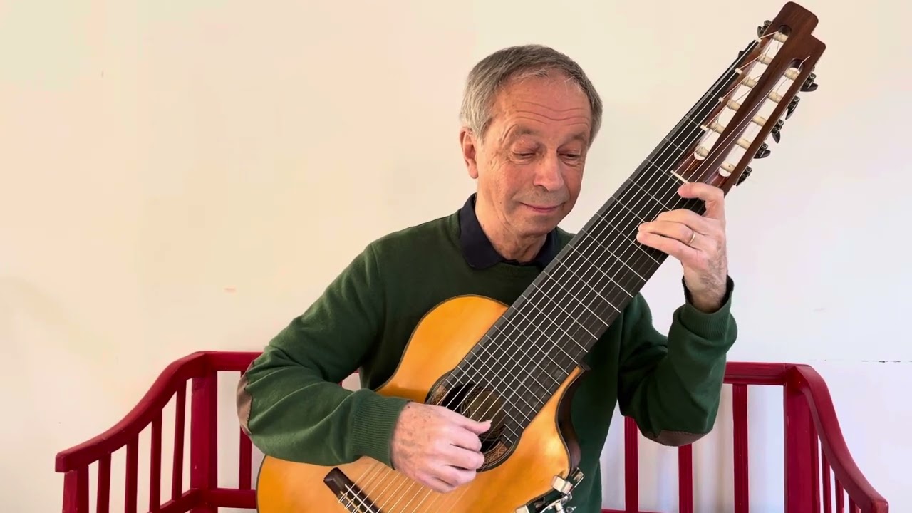 The amazing Bach : Prelude from cello suite No 2. G&ouml;ran S&ouml;llscher guitar