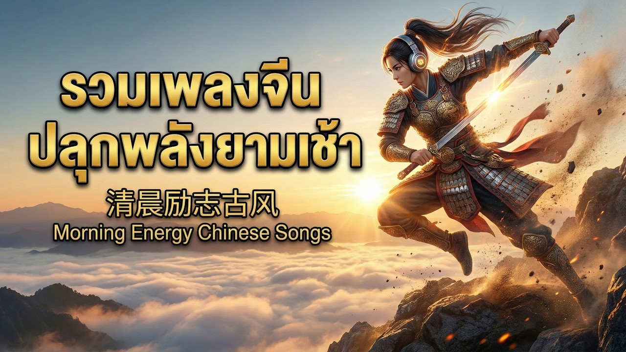 รวมเพลงจีนปลุกพลังยามเช้า