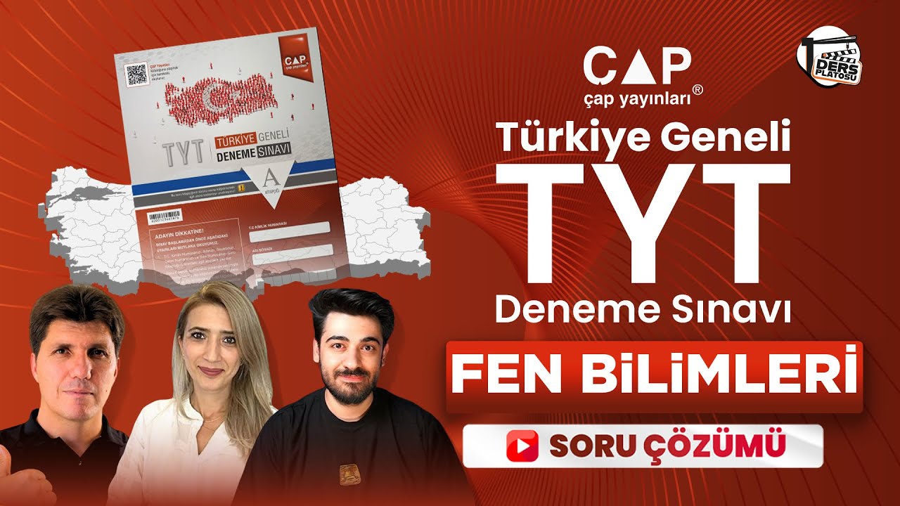 Fen Bilimleri Testi  I Çap Yayınları TYT Türkiye Geneli I Mart 2026