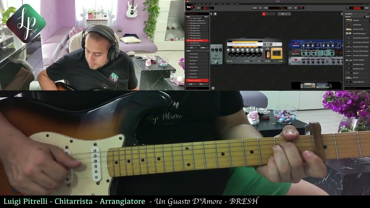 Luigi Pitrelli - Guasto d'amore (Guitar Cover) BRESH
