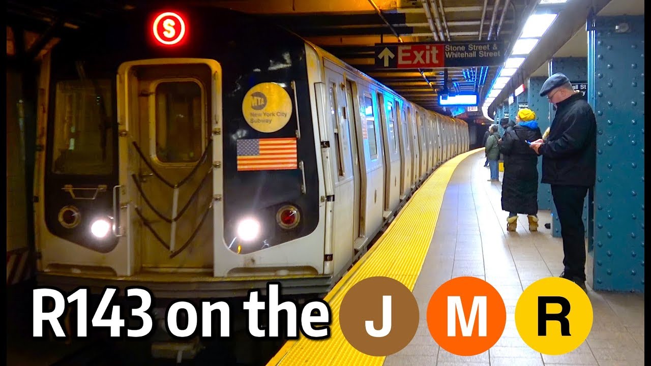 ⁴ᴷ Not In Service R143 Running on the J, M, and R Lines