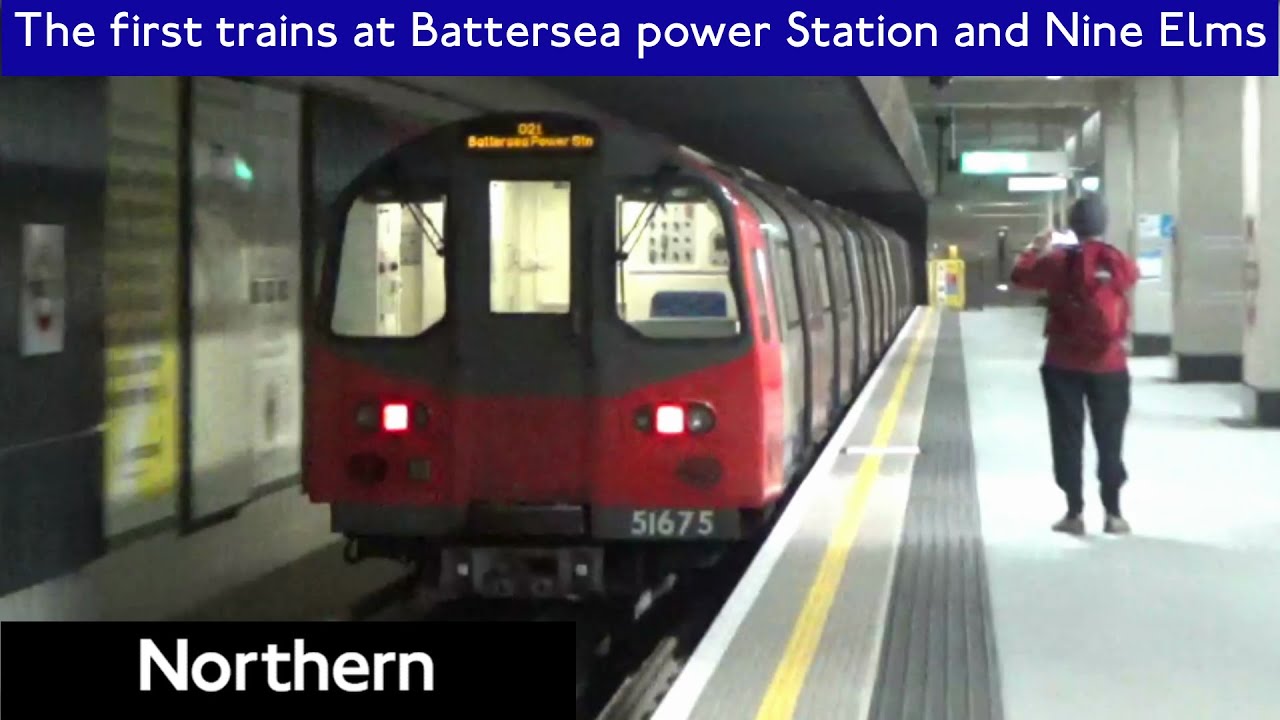 London Underground: First few trains on the Northern line extension | Cool Transport