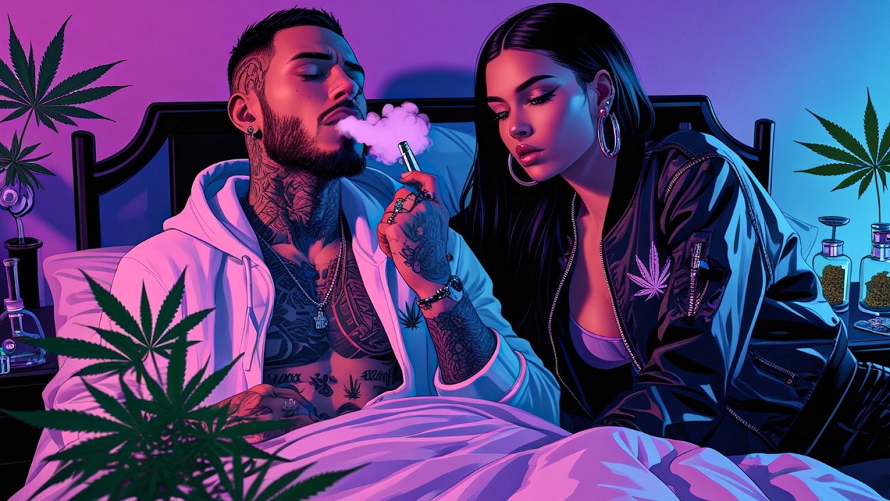 “Smoke Relax with Girlfriend” - Playlist 420 Vibe Music • Stoner Mood • Chill Rap Midnight #2
