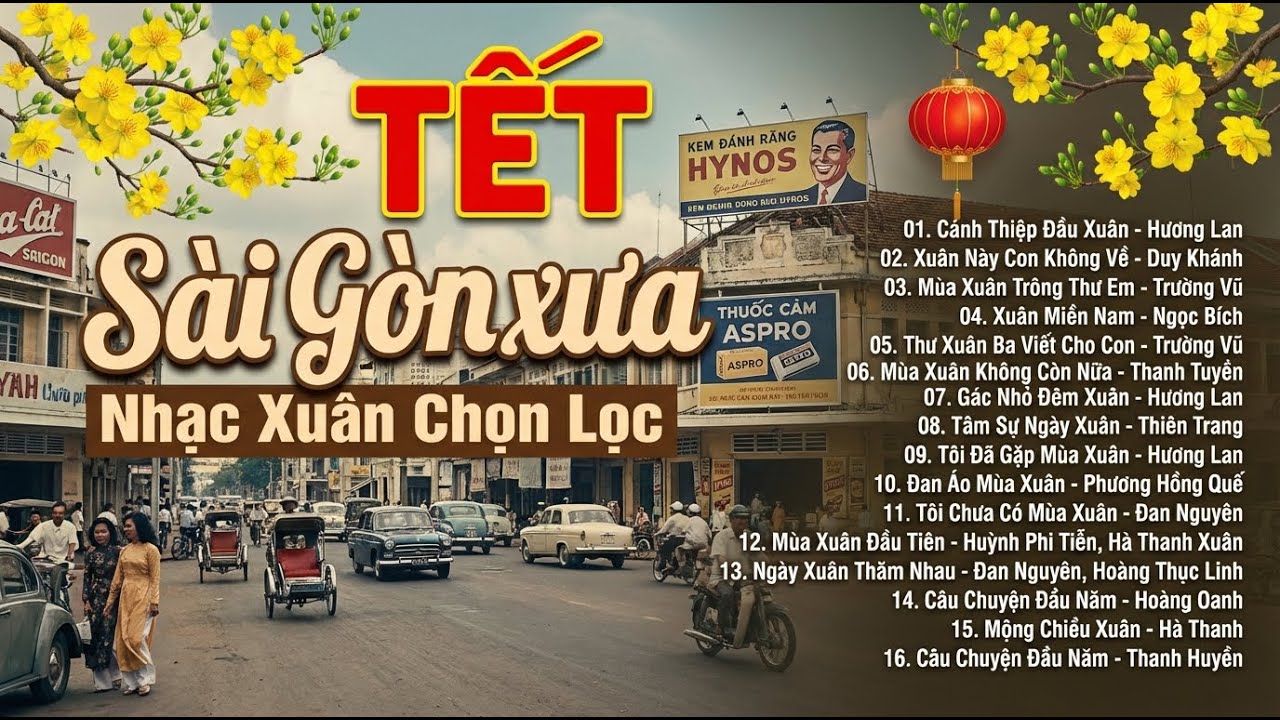 20 BÀI NHẠC XUÂN XƯA - Nhạc Xuân Xưa Bất Hủ - Nhạc Tết Xưa Hải Ngoại Hay Nhất