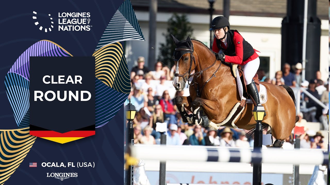 Sophie soars in Ocala | Sophie Hinners & Iron Dames Singclair| Longines League of Nations Ocala 2025