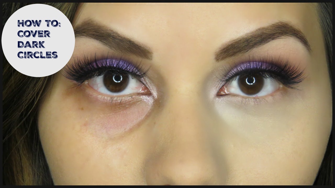 HOW TO: Cover Dark Circles Under Eyes & have NO creasing!