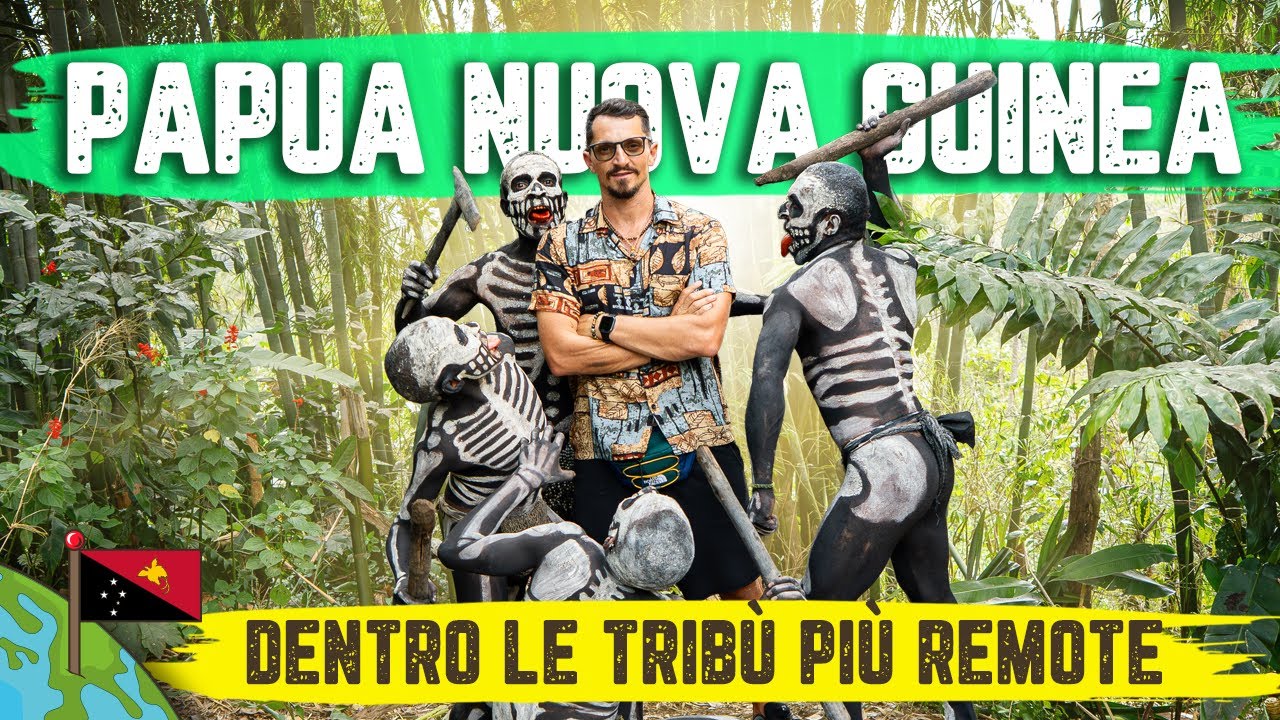 🇵🇬 PAPUA NUOVA GUINEA 🇵🇬 Le trib&ugrave; pi&ugrave; ESTREME che abbia mai incontrato
