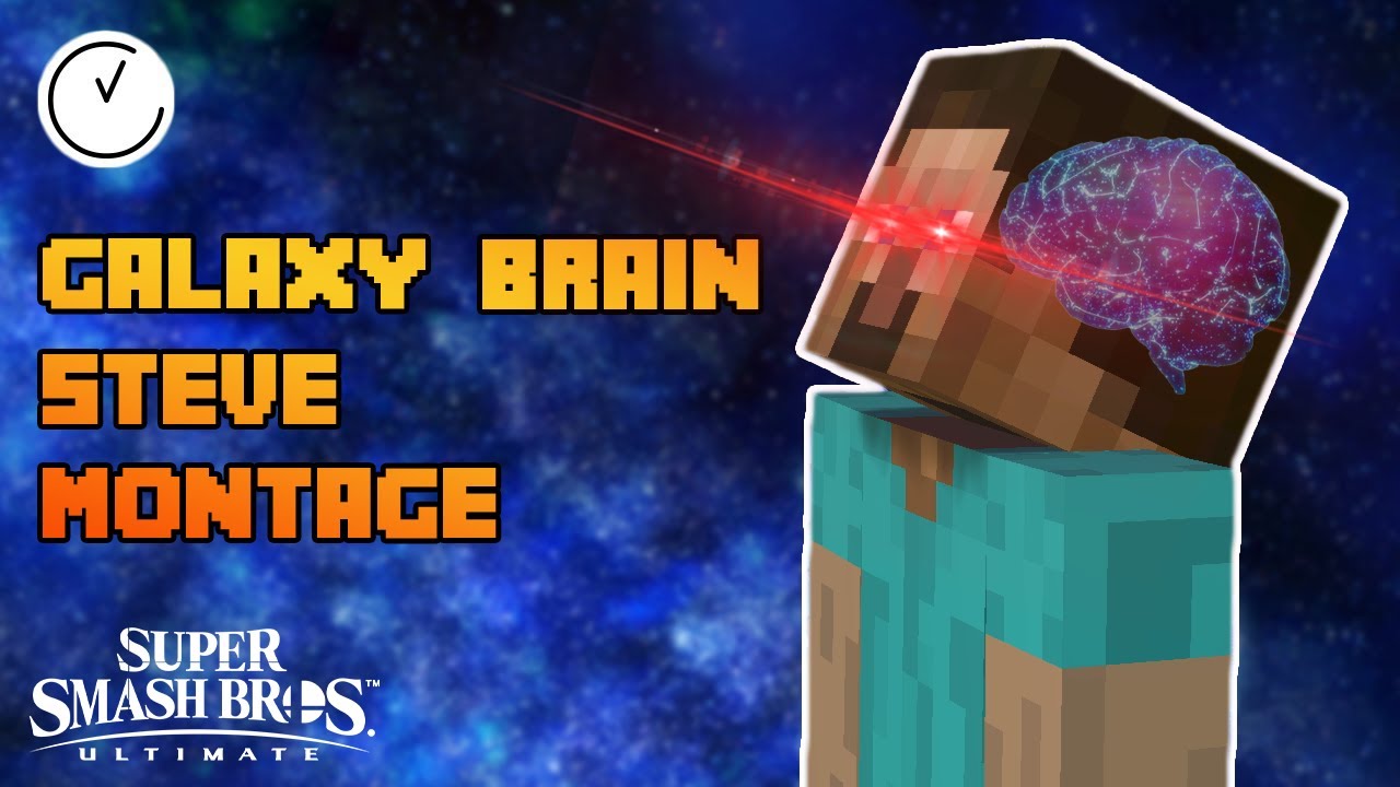 What a Galaxy Brain Steve Looks Like | SSBU Montage