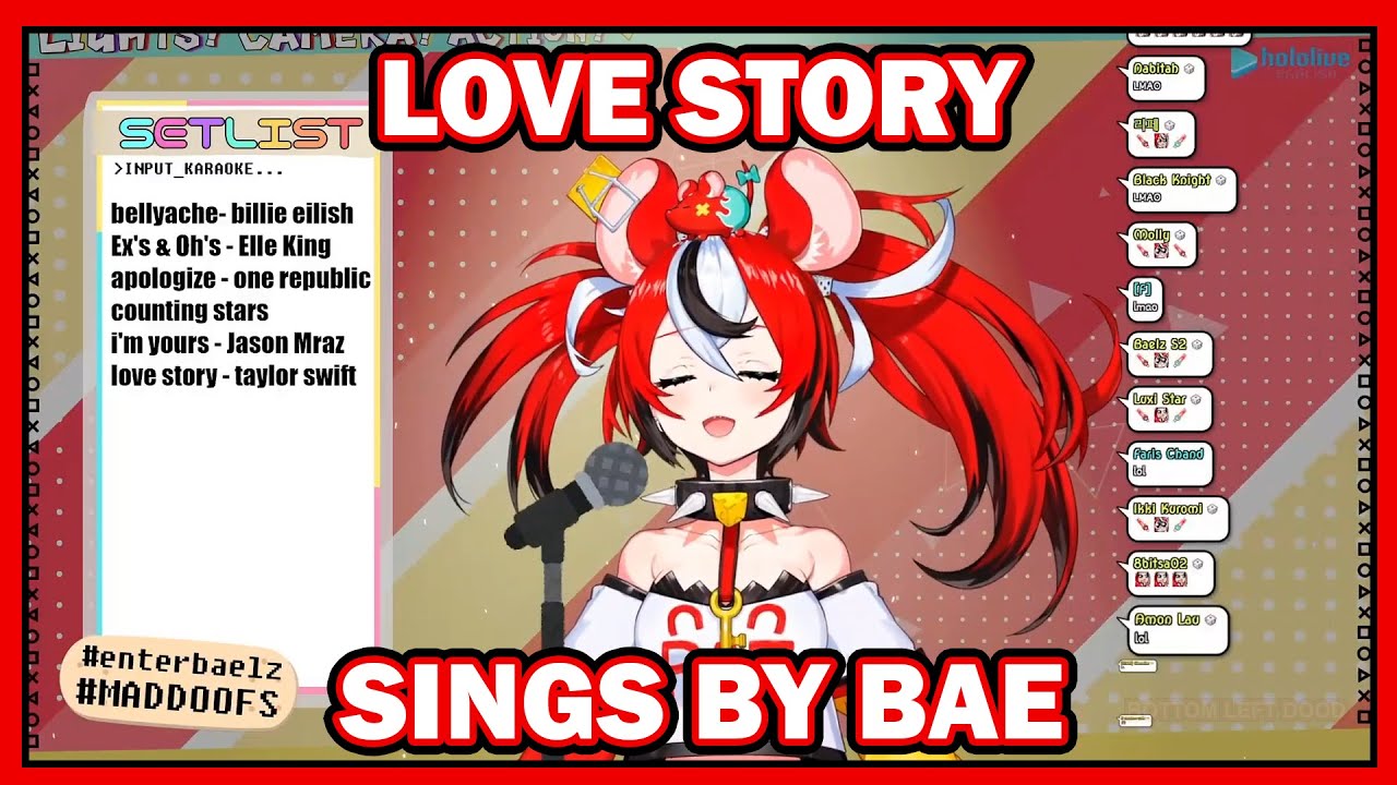 Hakos Baelz sings Love Story