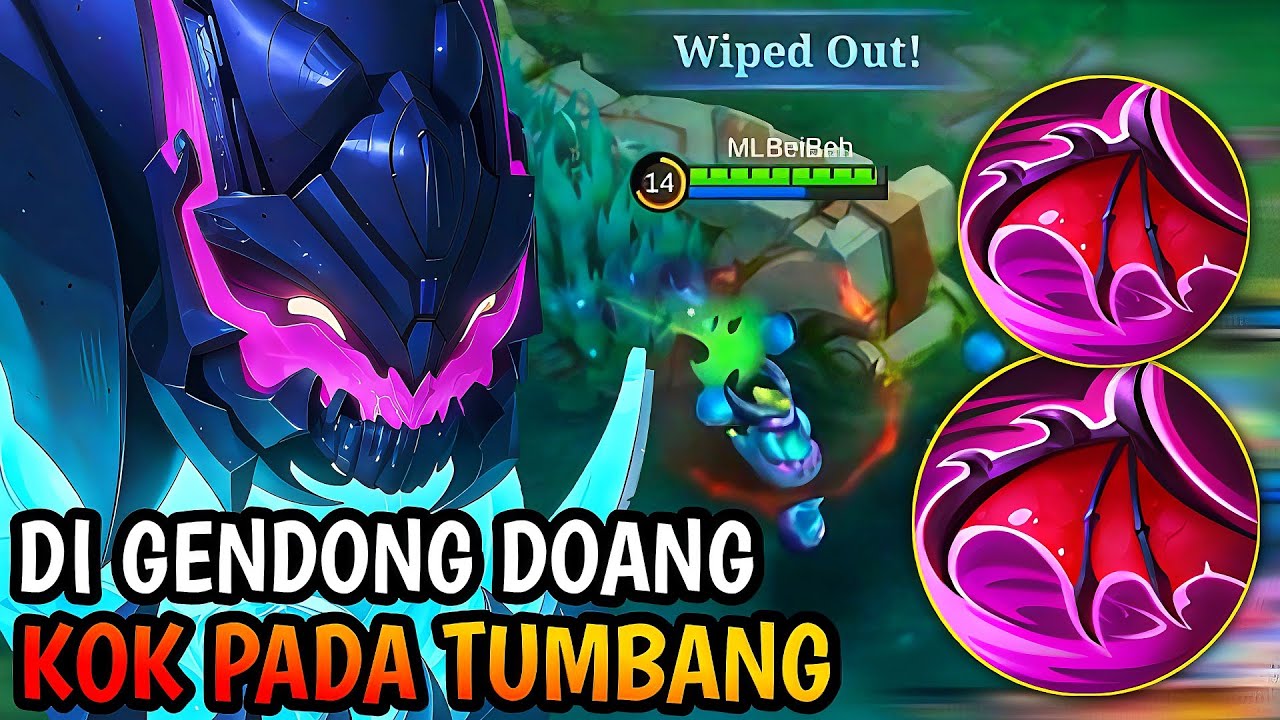 PRIKITIWW! INI DIA GLOO BUILD KETEMPELAN AGAR AGAR KEMATIAN MODE HARD GAME| MLBB