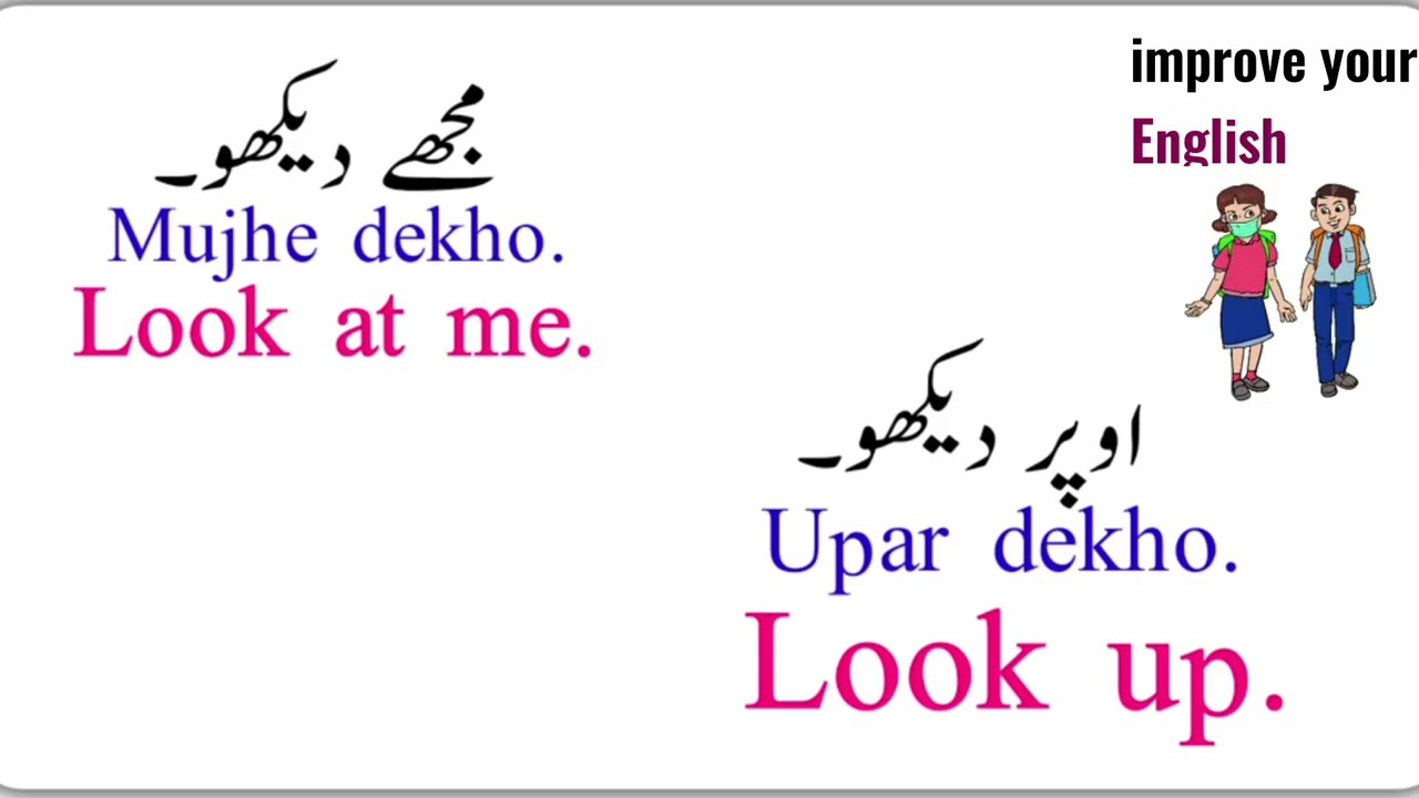 English to Urdu Sentences | learn English | English Speaking Practice 