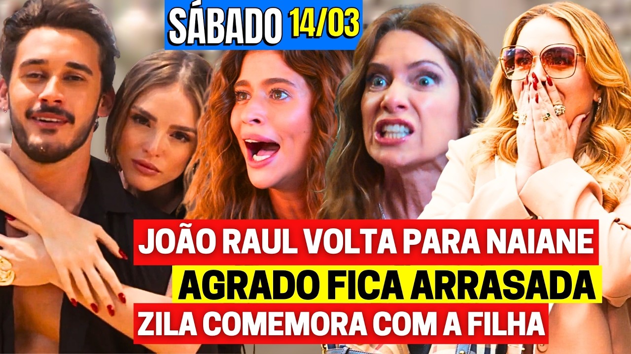 CORA&Ccedil;&Atilde;O ACELERADO Cap&iacute;tulo de hoje S&Aacute;BADO 14/03 Resumo Completo Nova Novela das 7 assistir ao vivo