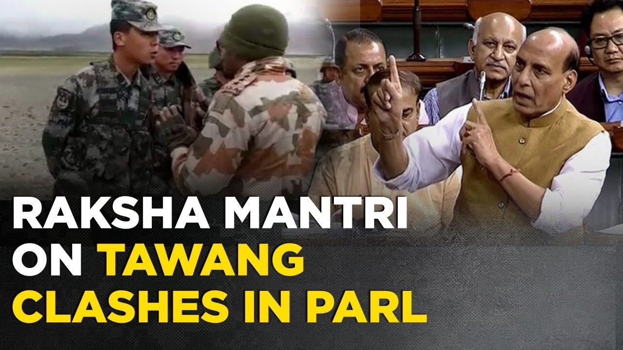 Rajnath Singh In Parliament Live: Defence Minister Makes Statement On India-China Clashes In Tawang