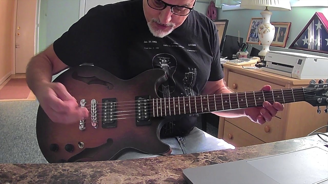Ibanez AM73B Guitar Review