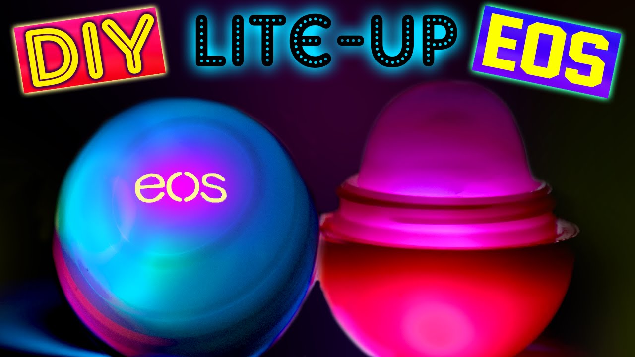 DIY Light-Up EOS Lip Balm! | DIY Flashing EOS! | Make Your EOS Lip Balm Light Up!