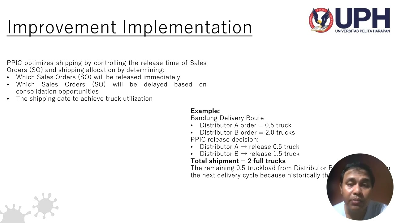 On Time Delivery Improvement in Manufacturing Distribution A Supply Chain Case Study