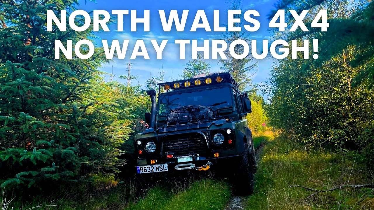 Exploring North Wales by Land Rover: Green Lanes | Off-Grid Camps | Dead Ends | Stunning Views