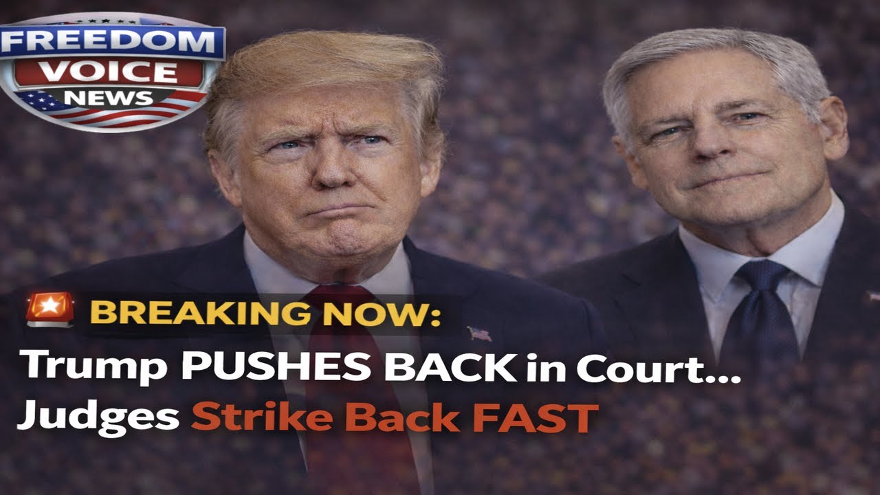 Trump PUSHES BACK in Court… Judges Strike Back FAST 🔥