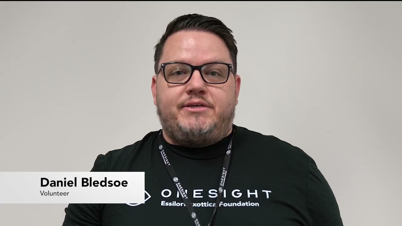 iVolunteer | Daniel - OneSight EssilorLuxottica Foundation
