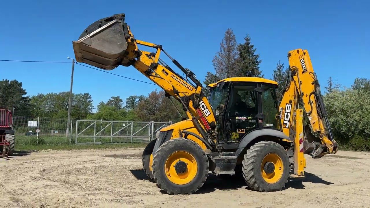 JCB 4CX KOPARKO-ŁADOWARKA 2013R. KM MASZYNY BUDOWLANE WWW.KMRENT.PL 56-300 MILICZ