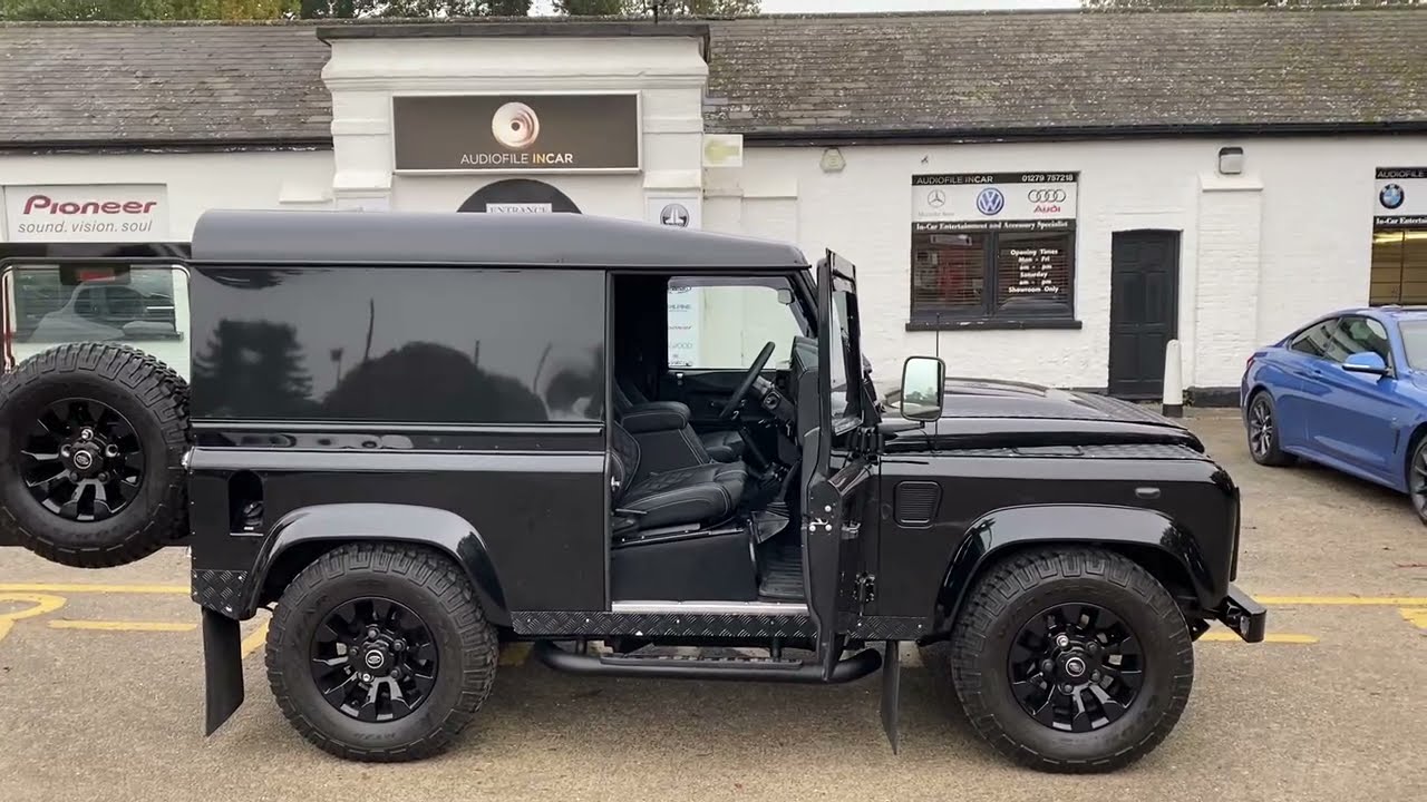 Defender 90 Interior and Technology Transformation.