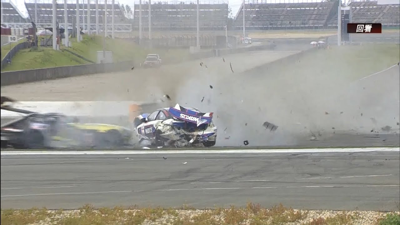 China GT Championship (GT4) 2019.Race 2 Shanghai International Circuit (2). Huge Crash
